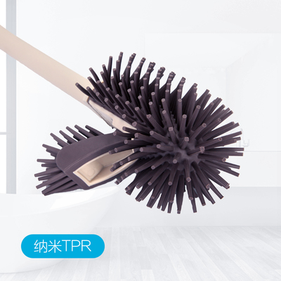 寶家潔創(chuàng)意軟毛馬桶刷套裝 無(wú)死角潔凈新體驗(yàn)